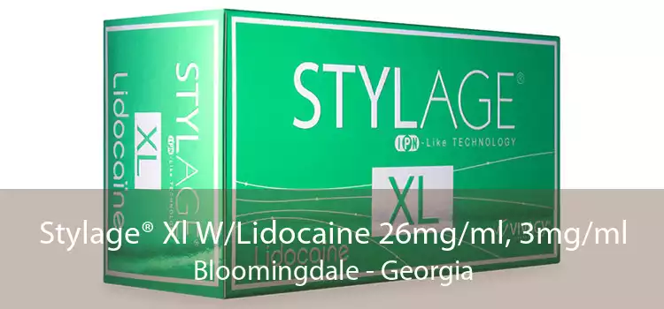 Stylage® Xl W/Lidocaine 26mg/ml, 3mg/ml Bloomingdale - Georgia