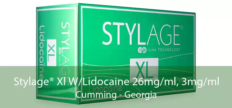 Stylage® Xl W/Lidocaine 26mg/ml, 3mg/ml Cumming - Georgia
