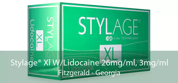 Stylage® Xl W/Lidocaine 26mg/ml, 3mg/ml Fitzgerald - Georgia