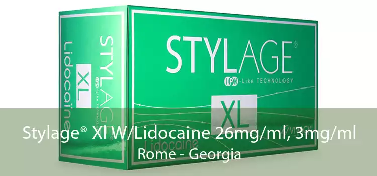 Stylage® Xl W/Lidocaine 26mg/ml, 3mg/ml Rome - Georgia
