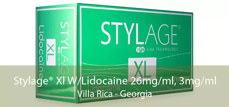 Stylage® Xl W/Lidocaine 26mg/ml, 3mg/ml Villa Rica - Georgia