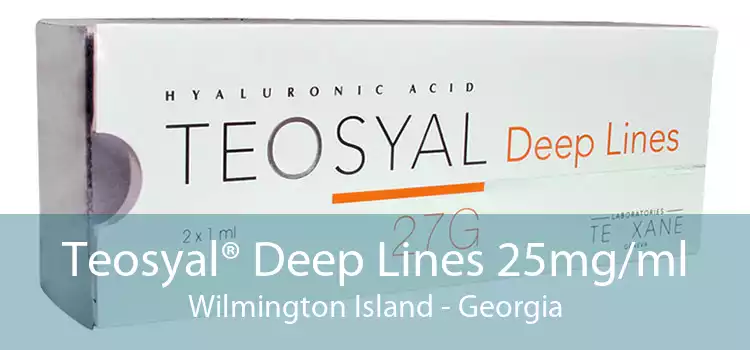 Teosyal® Deep Lines 25mg/ml Wilmington Island - Georgia