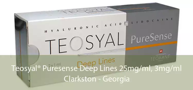 Teosyal® Puresense Deep Lines 25mg/ml, 3mg/ml Clarkston - Georgia