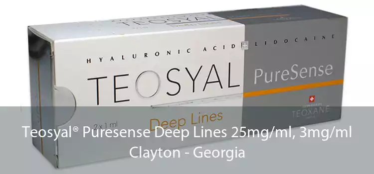 Teosyal® Puresense Deep Lines 25mg/ml, 3mg/ml Clayton - Georgia