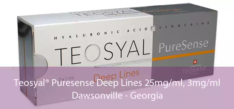 Teosyal® Puresense Deep Lines 25mg/ml, 3mg/ml Dawsonville - Georgia