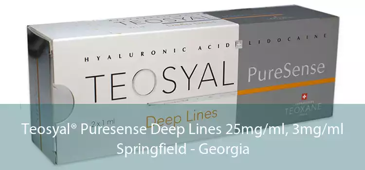 Teosyal® Puresense Deep Lines 25mg/ml, 3mg/ml Springfield - Georgia