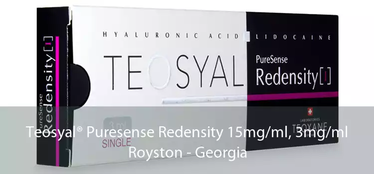 Teosyal® Puresense Redensity 15mg/ml, 3mg/ml Royston - Georgia