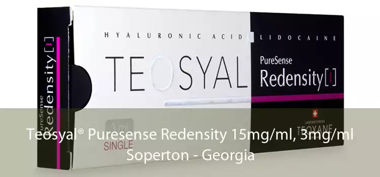 Teosyal® Puresense Redensity 15mg/ml, 3mg/ml Soperton - Georgia