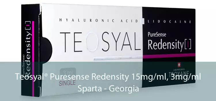 Teosyal® Puresense Redensity 15mg/ml, 3mg/ml Sparta - Georgia