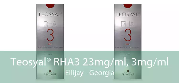 Teosyal® RHA3 23mg/ml, 3mg/ml Ellijay - Georgia