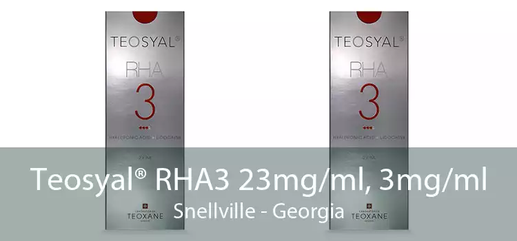 Teosyal® RHA3 23mg/ml, 3mg/ml Snellville - Georgia