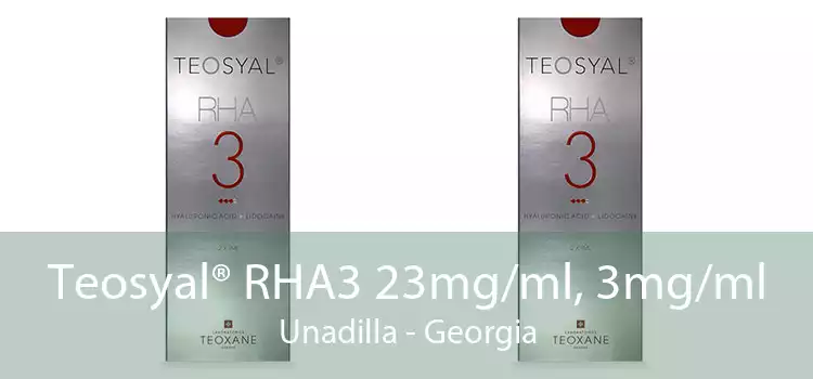 Teosyal® RHA3 23mg/ml, 3mg/ml Unadilla - Georgia