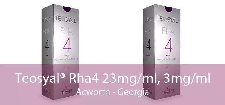 Teosyal® Rha4 23mg/ml, 3mg/ml Acworth - Georgia