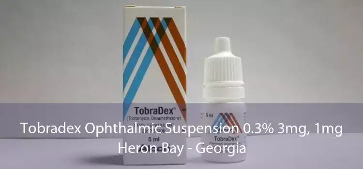 Tobradex Ophthalmic Suspension 0.3% 3mg, 1mg Heron Bay - Georgia