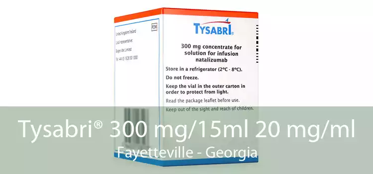 Tysabri® 300 mg/15ml 20 mg/ml Fayetteville - Georgia