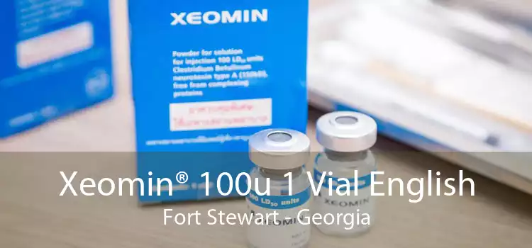 Xeomin® 100u 1 Vial English Fort Stewart - Georgia