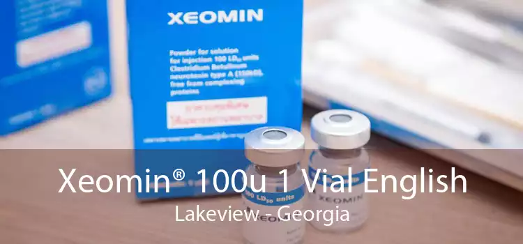 Xeomin® 100u 1 Vial English Lakeview - Georgia
