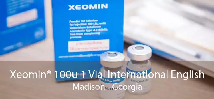 Xeomin® 100u 1 Vial International English Madison - Georgia