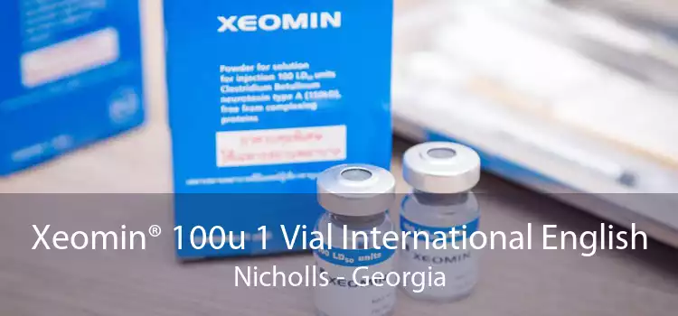 Xeomin® 100u 1 Vial International English Nicholls - Georgia