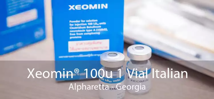 Xeomin® 100u 1 Vial Italian Alpharetta - Georgia