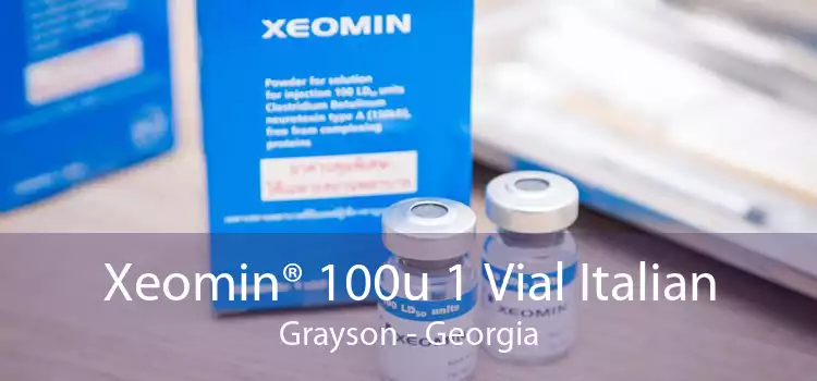 Xeomin® 100u 1 Vial Italian Grayson - Georgia