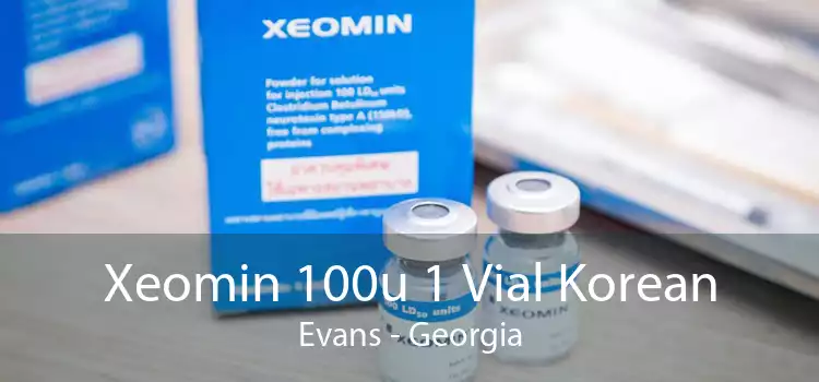 Xeomin 100u 1 Vial Korean Evans - Georgia