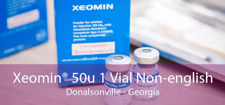Xeomin® 50u 1 Vial Non-english Donalsonville - Georgia