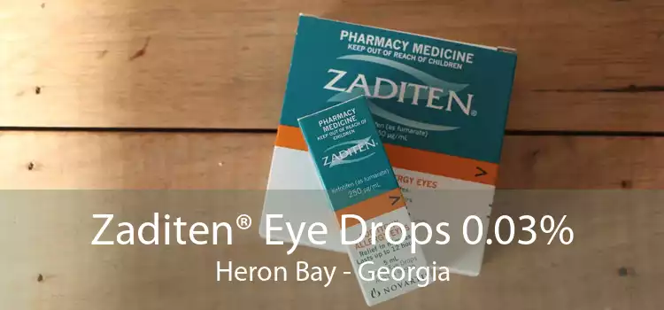 Zaditen® Eye Drops 0.03% Heron Bay - Georgia